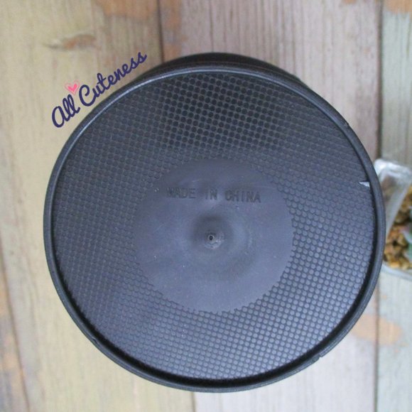 Small Circular Bins Black - Picture 3 of 5